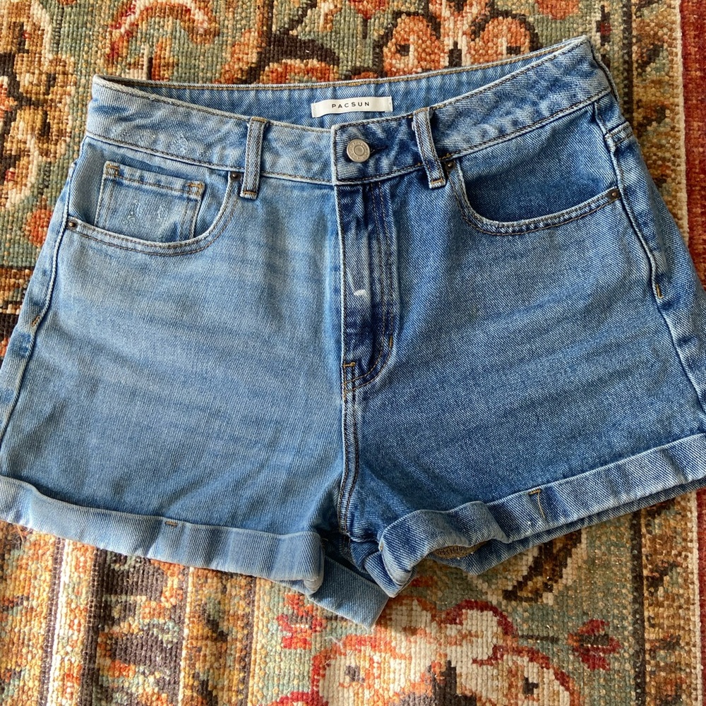 PacSun Two Tone Jean Shorts for Women